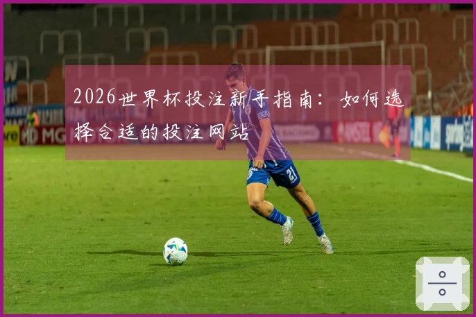 2026世界杯投注新手指南：如何选择合适的投注网站